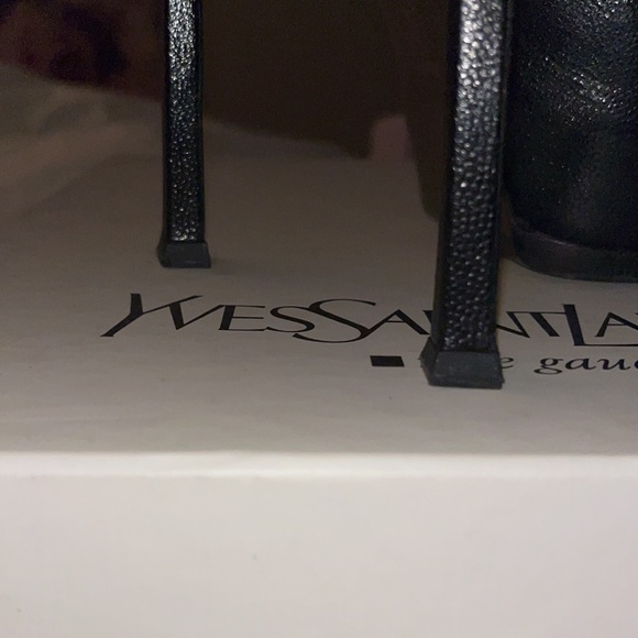 AUTHENTIC YSL TRIBUTE PLATFORM HEELS - Picture 4 of 5